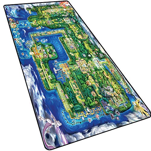 IGIRC Mauspad Lets Go Rubber Textur Unterseite, 800 x 300mm Mauspad, Perfekte wasserdichte Schicht, 3 mm Dicke Basis Mousepad, Das Beste Präzisions- und Geschwindigkeitserlebnis, A IGIRC Mauspad Lets Go Rubber Textur Unterseite, 800 x 300mm Mauspad, Perfekte wasserdichte Schicht, 3 mm Dicke Basis Mousepad, Das Beste Präzisions- und Geschwindigkeitserlebnis, A von Hemore