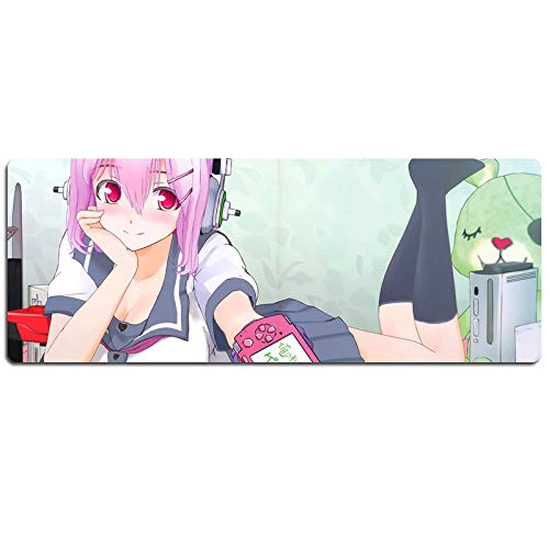 Mauspad Mädchen Mauspad 900x400mm Extra großes Mauspad, Gaming-Mousepad, rutschfeste Gaming-Mausmatte aus Naturkautschuk mit 3 mm Verriegelungskante, M Mauspad Mädchen Mauspad 900x400mm Extra großes Mauspad, Gaming-Mousepad, rutschfeste Gaming-Mausmatte aus Naturkautschuk mit 3 mm Verriegelungskante, M von Hemore