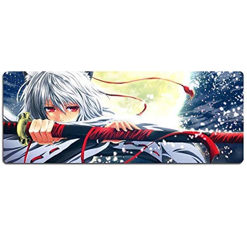 IGIRC Mauspad Project Anime 900X400Mm Mauspad, Extended XXL Große, Professionelle Gaming-Mauspad Mit 3 Mm Starker Unterseite, Für, Q IGIRC Mauspad Project Anime 900X400Mm Mauspad, Extended XXL Große, Professionelle Gaming-Mauspad Mit 3 Mm Starker Unterseite, Für, Q von Hemore