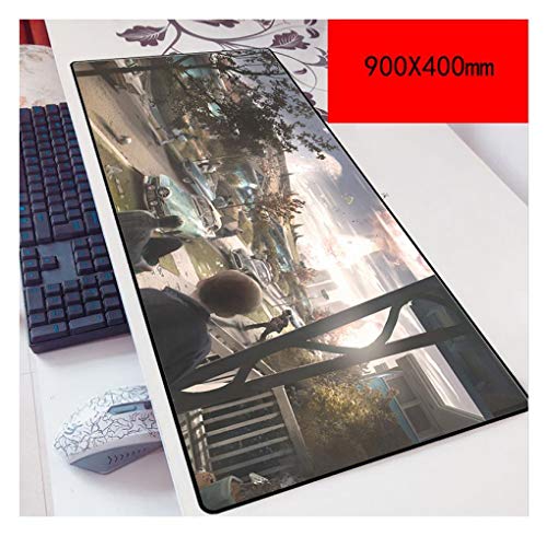 Mauspad Radiation 900X400Mm Mauspad, Extended XXL Große, Professionelle Gaming-Mauspad Mit 3 Mm Starker Unterseite, Für, D Mauspad Radiation 900X400Mm Mauspad, Extended XXL Große, Professionelle Gaming-Mauspad Mit 3 Mm Starker Unterseite, Für, D von Hemore