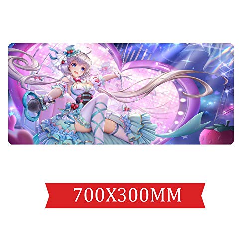 Mauspad Super niedliche Mausunterlage der Karikaturschönheit 900X400mm, perfekte Präzision und Geschwindigkeit Spiel-Mäusematte mit 3mm-starker Unterseite, für Notizbücher, PC, N Mauspad Super niedliche Mausunterlage der Karikaturschönheit 900X400mm, perfekte Präzision und Geschwindigkeit Spiel-Mäusematte mit 3mm-starker Unterseite, für Notizbücher, PC, N von Hemore
