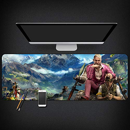 Mauspad Far Cry 900X400mm Mauspad, Speed Gaming Mousepad, Erweitertes XXL großes Mousemat mit 3mm starker Basis, für Notebooks, PC, C Mauspad Far Cry 900X400mm Mauspad, Speed Gaming Mousepad, Erweitertes XXL großes Mousemat mit 3mm starker Basis, für Notebooks, PC, C von Hemore