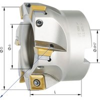 Aufsteck-Eckmesserkopf D63mm Z6 für sdmt 1205. format von PREMIO TOOLS GMBH