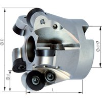 Aufsteck-Kopierfräser D100mm Z7 für RD.1604 format von PREMIO TOOLS GMBH