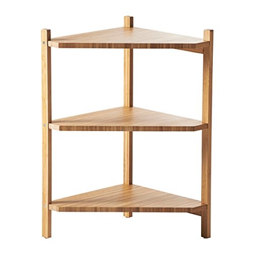 IKEA Ragrund 402.530.76 Waschbeckenregal Eckregal Bambus Größe 34,5 x 69,5 cm von Ikea