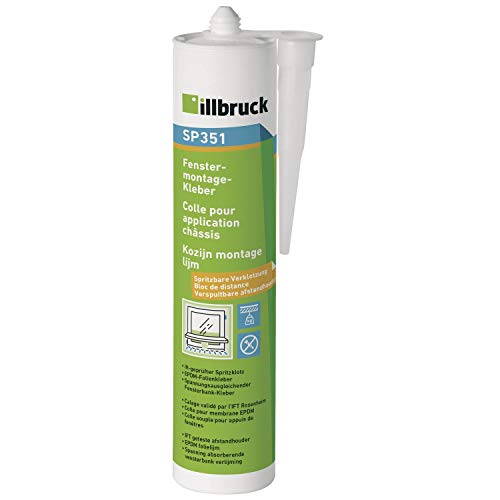 ILLBRUCK 399673 SP351 Fenstermontage-Kleber 310ml weiß von Illbruck