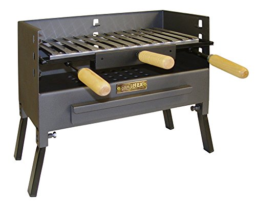 Imex El Zorro Grill mit Grill, Schwarz, 43,5 x 24,5 x 39,5 cm, 71422.0 von EL ZORRO