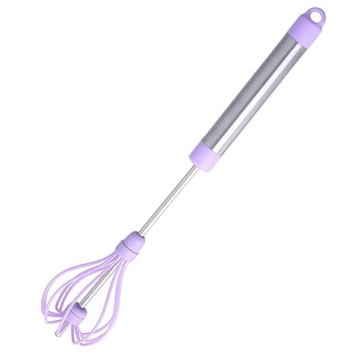 IMIKEYA 1 Stück Verstellbare Rotation Schneebesen Manueller Schneebesen Handmixer Silikon Schneebesen Multifunktionaler Schneebesen Butter Schneebesen Schneebesen Edelstahl von IMIKEYA