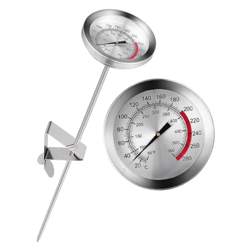 IMIKEYA 2St Thermometer aufnehmer sensor themometer Messfühler themperaturmeßgerät grill termometer kochtermometer sünde Sondentyp Fleisch Messinstrument gebratenes Huhn Rostfreier Stahl von IMIKEYA