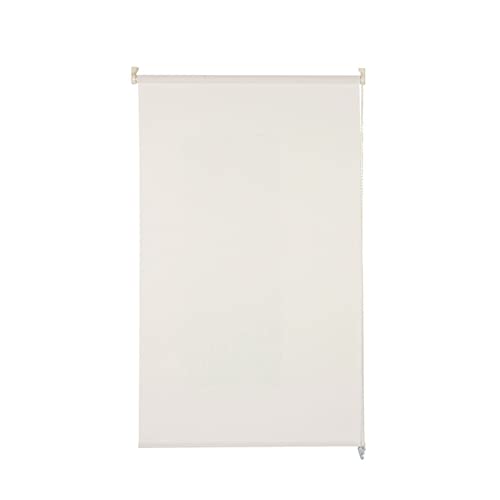 INSPIRE - Seitenzugrollo Screen Sonnenschutz - B.200 x 250 cm - White Linen - Hellbeige - Fenster-Rollo von INSPIRE