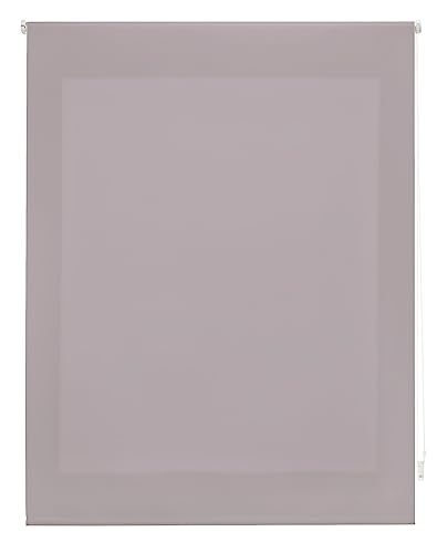 INTERBLIND | Premium Rollo, lichtdurchlässig, glatt, 100 x 175 cm (Breite x Höhe), Stoffmaß 97 x 170 cm, lichtdurchlässig, pastellviolett - Premium Fensterrollo von INTERBLIND