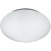 Iperbriko - IP44 Dimmbare LED-Deckenleuchte Putz White Glitter Ø27 cm Trio Lighting von IPERBRIKO