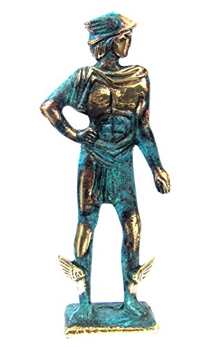 Antike griechische Bronze Museum Statue Replica von Hermes (154) von IconsGr