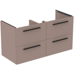 Ideal Standard i.life B Waschtisch-Unterschrank, 4 Auszüge, 1200x505x630mm, T5278, Farbe: Greige von Ideal Standard