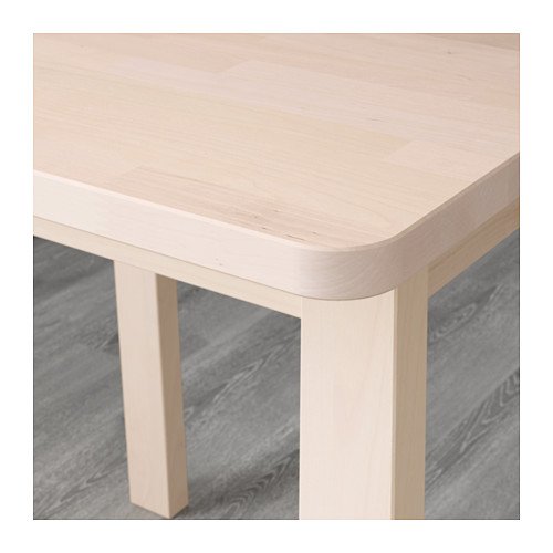 Ikea Norraker Tisch, weiße Birke von IKEA