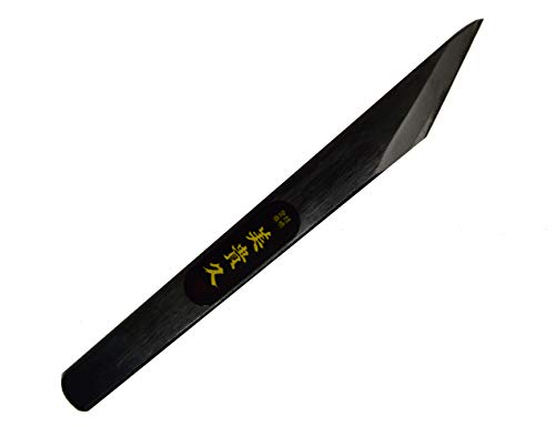 Anreißmesser Furniermesser Cuttermesser Schnitzmesser Japanisches Messer Kiridashi Handgeschmiedet in Japan – Rechtshänder (gehämmerte 15 mm) von Ikeuti