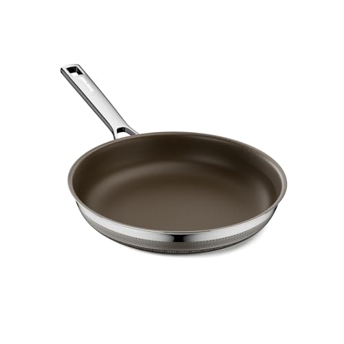 Innerwell Titan Keramik Bratpfanne 20 cm, Induktion Pfanne, Edelstahl Pfanne mit Antihaftbeschichtung, Backofenfest, PFOA-frei, für alle Herdarten, Braun Innerwell Titan Keramik Bratpfanne 20 cm, Induktion Pfanne, Edelstahl Pfanne mit Antihaftbeschichtung, Backofenfest, PFOA-frei, für alle Herdarten, Braun von Innerwell