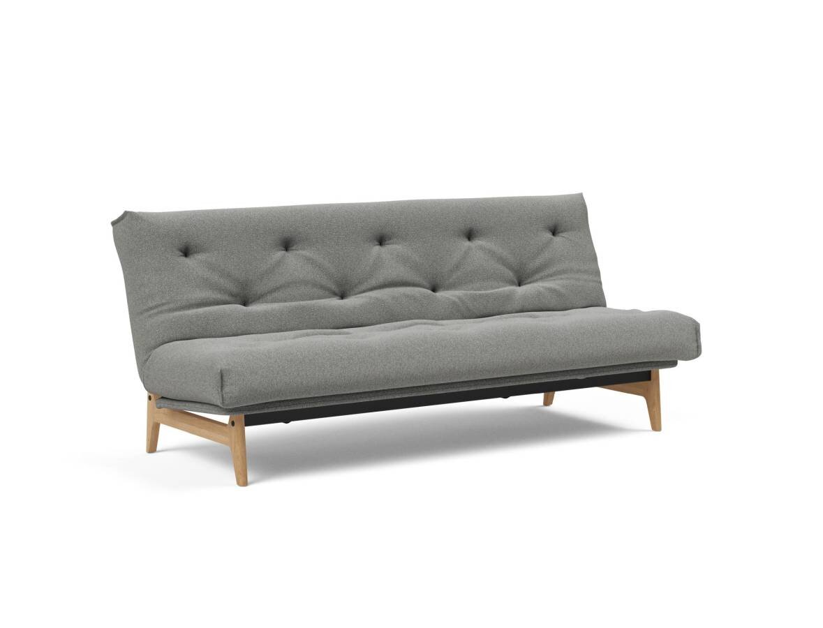 Innovation Aslak Klappsofa fest versteppt 120 x 200 cm | Classic 533 Boucle Ash grey Innovation Aslak Klappsofa fest versteppt 120 x 200 cm | Classic 533 Boucle Ash grey von Innovation