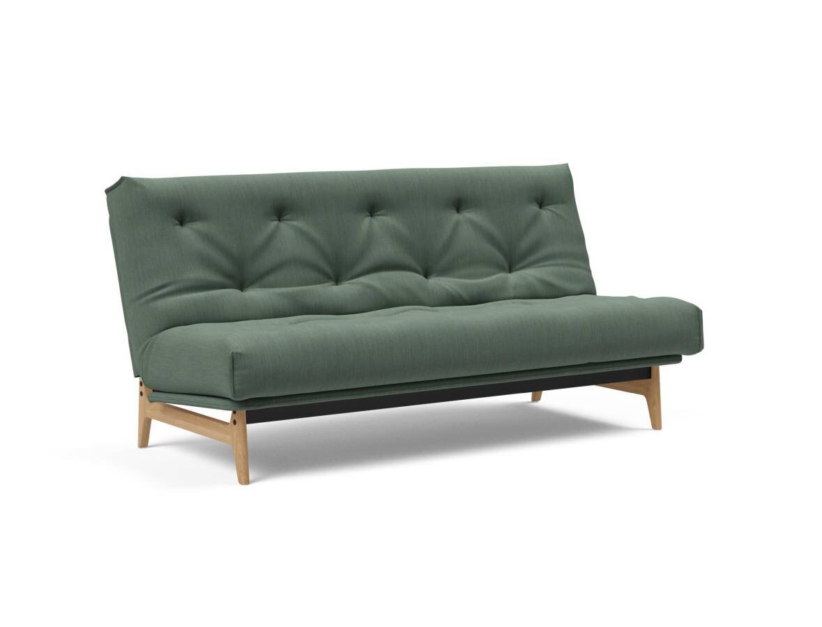 Innovation Aslak Klappsofa fest versteppt 140 x 200 cm | Soft Spring 518 Elegance Green Innovation Aslak Klappsofa fest versteppt 140 x 200 cm | Soft Spring 518 Elegance Green von Innovation