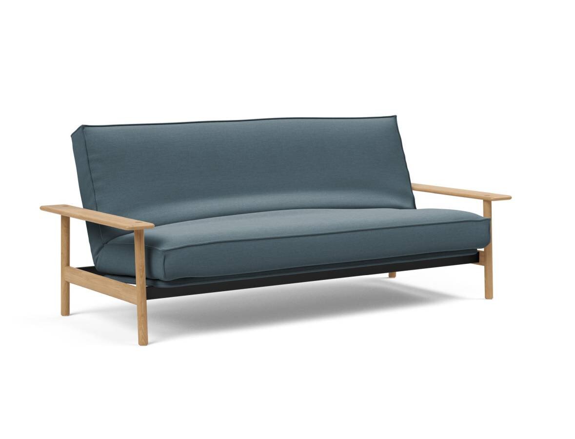 Innovation Balder Klappsofa 140 x 200 cm | Latex Sharp plus 573 Vivus Dusty Blue Innovation Balder Klappsofa 140 x 200 cm | Latex Sharp plus 573 Vivus Dusty Blue von Innovation