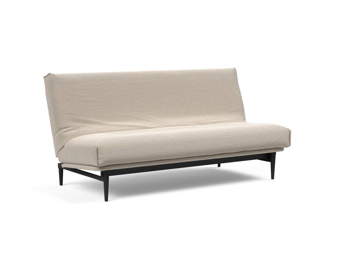 Innovation Colpus Klappsofa 140 x 200 cm | Spring 612 Linen Sand Grey schwarze Eiche Nordic Innovation Colpus Klappsofa 140 x 200 cm | Spring 612 Linen Sand Grey schwarze Eiche Nordic von Innovation