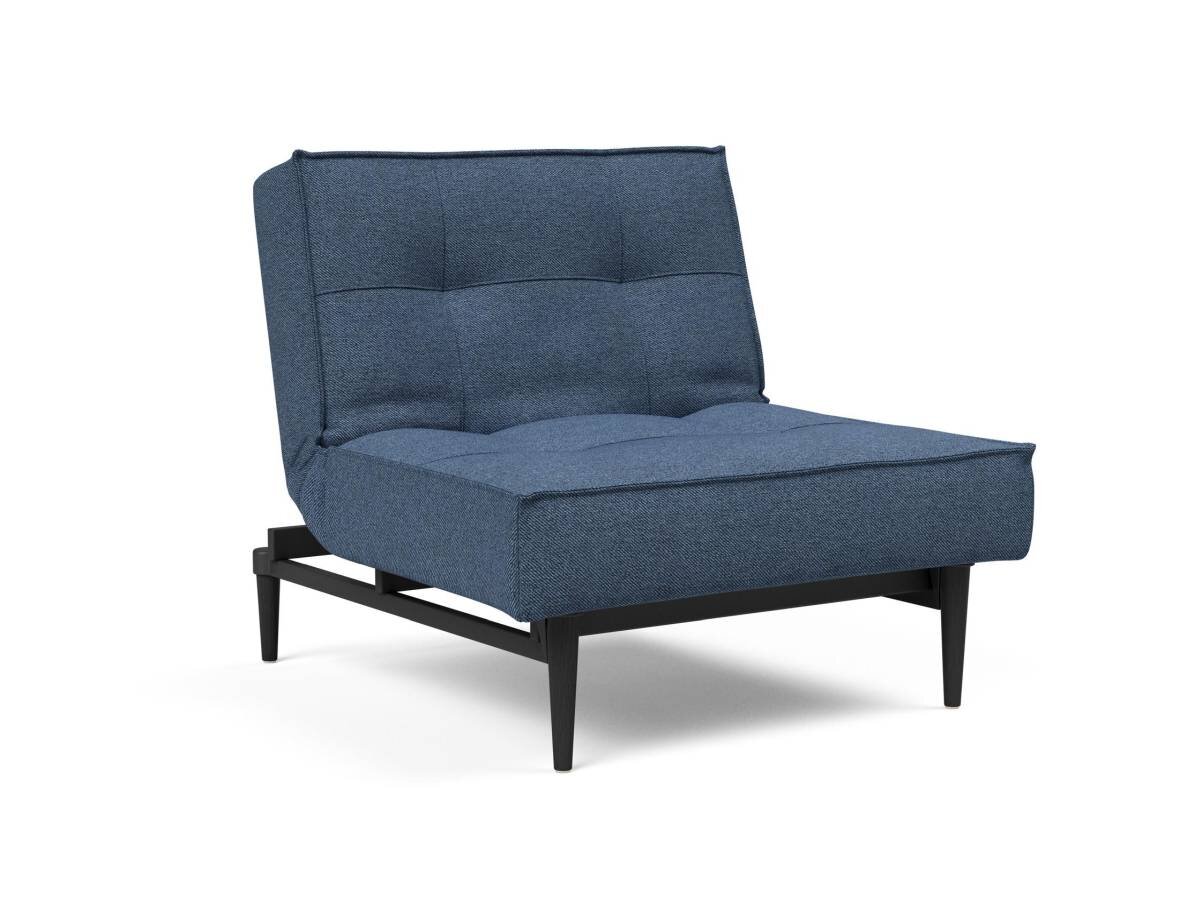 Innovation Splitback Stuhl Styletto Holz schwarz / Gestell schwarz 302 Weda Blue Innovation Splitback Stuhl Styletto Holz schwarz / Gestell schwarz 302 Weda Blue von Innovation