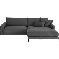 INOSIGN Ecksofa "Downtown, B/T/H: 272/190/84 cm L-Form", weicher Sitzkomfort auch in Cord und Bouclé, incl. Zierkissen von Inosign