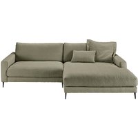 INOSIGN Ecksofa "Downtown, B/T/H: 272/190/84 cm L-Form", weicher Sitzkomfort auch in Cord und Bouclé, incl. Zierkissen von Inosign