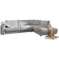 3C Candy Ecksofa "Enisa XXL B/T/H: 325/224/85 cm L-Form", Kuschelig, gemütlich, in 5 Farben, Bezug in Cord, mit 2 Zierkissen von 3c Candy