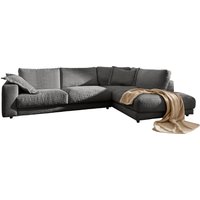 3C Candy Ecksofa "Enisa XXL B/T/H: 325/224/85 cm L-Form", Kuschelig, gemütlich, in 5 Farben, Bezug in Cord, mit 2 Zierkissen von 3c Candy