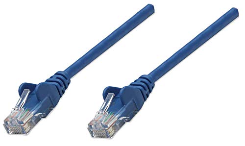Intellinet Cat6 (UTP) Netzwerk Patchkabel (2X RJ-45, Vergossen) 7,5 m blau von Manhattan