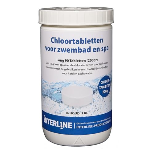 Interline Chlortabletten - Long 90 200 Gramm / 1kg von Interline