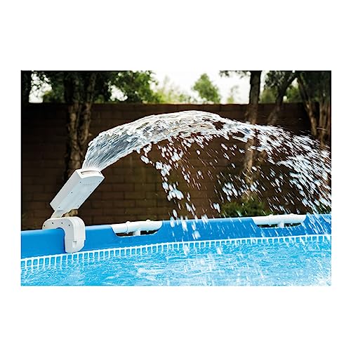 Intex vierfarbige LED Pool Dusche Wasser Sprüher für Frame Pool von Intex