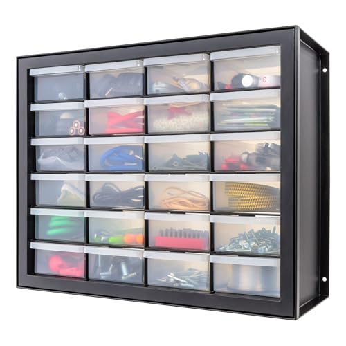 Iris USA, Inc. 24 Schubladen 24 Drawer schwarz von Iris