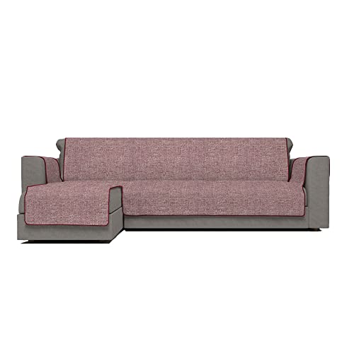 Komfort-Antigleiten-Sofa-Decke mit chaiselongue,190cm, bordeaux von Italian Bed Linen