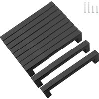10 Stück Möbelgriffe Schwarz 160 mm Lochabstand Küchengriffe Edelstahl Schubladengriffe mit vierzig Schrauben Schrankgriffe Türgriffe Küchengriffe 10 Stück Möbelgriffe Schwarz 160 mm Lochabstand Küchengriffe Edelstahl Schubladengriffe mit vierzig Schrauben Schrankgriffe Türgriffe Küchengriffe von JALLERIA