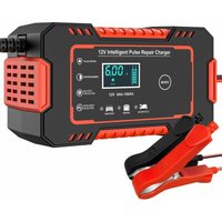 6A Autobatterieladegerät, 12V Intelligentes vollautomatisches Autobatterieladegerät mit Temperaturkompensation für 6A Autobatterieladegerät, 12V Intelligentes vollautomatisches Autobatterieladegerät mit Temperaturkompensation für von JALLERIA