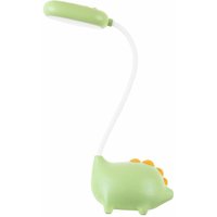 Dinosaurier Flexible USB-Touch-Schreibtischlampe, LED-Schreibtischlampe mit flexiblem Hals, einstellbare Helligkeit zum Lesen im Büro, Studium, Grün Dinosaurier Flexible USB-Touch-Schreibtischlampe, LED-Schreibtischlampe mit flexiblem Hals, einstellbare Helligkeit zum Lesen im Büro, Studium, Grün von JALLERIA