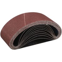 Schleifband 75 x 457 mm, 10-teiliges Schleifband-Set mit Körnung 60 Schleifband 75 x 457 mm, 10-teiliges Schleifband-Set mit Körnung 60 von JALLERIA