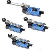Jalleria - Set mit 4 Endschaltern mit 5 cm verstellbarem Hebel, 2NO 2NC elektrischer Steuerschalter, Endschalter, Endschalter für CNC-Plasmaschneider Jalleria - Set mit 4 Endschaltern mit 5 cm verstellbarem Hebel, 2NO 2NC elektrischer Steuerschalter, Endschalter, Endschalter für CNC-Plasmaschneider von JALLERIA
