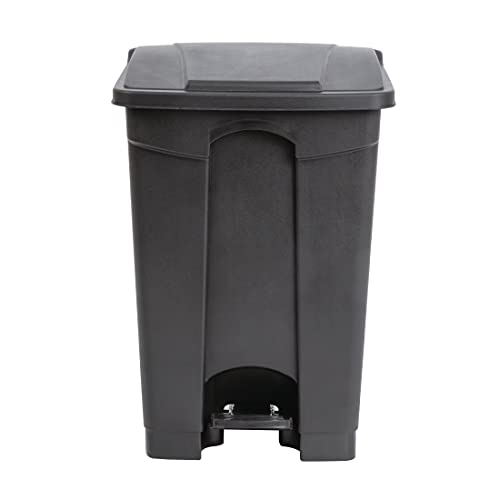 Jantex CW722 Treteimer für die Küche, 45 l, Schwarz von JANTEX