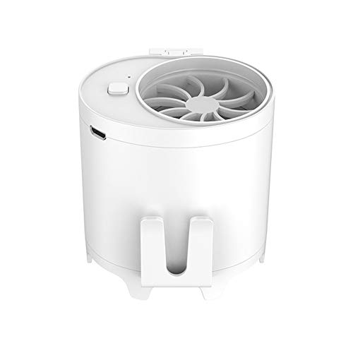 JAWSEU Mini Tragbarer Ventilator, Taillenlüfter Persönlicher Hands-Free Taille Fan Bewegliche, 3-Speed, USB Sport Ventilator für Büro Zuhause und Reisen im Freien von JAWSEU