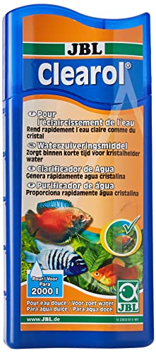 JBL Clearol Wasseraufbereitungsmittel für Aquarien, 100 ml für 400 Liter von JBL