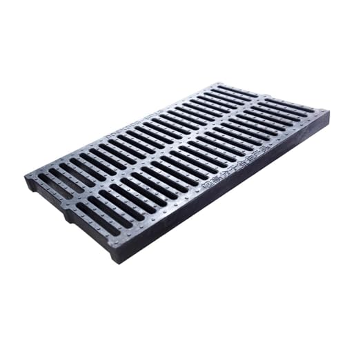 Entwässerungsrinne Abflussgitter Aus Polymer-Kunststoff, Abflussabdeckung Für Außenkanäle, Hochleistungs-Regenwasser- Und Abwassergitter Für Hof, Einfahrt, Garten, Garage, Keller(50x20x2.5cm/19.7x8x1i Entwässerungsrinne Abflussgitter Aus Polymer-Kunststoff, Abflussabdeckung Für Außenkanäle, Hochleistungs-Regenwasser- Und Abwassergitter Für Hof, Einfahrt, Garten, Garage, Keller(50x20x2.5cm/19.7x8x1i von JCWGLY