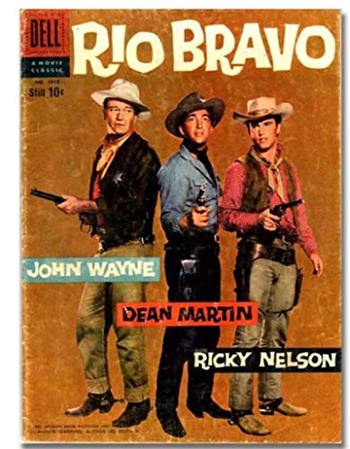 RUIYANMQ Rio Bravo John Wayne Dean Martin Western Filmplakat Und Druckende Dekorative Wandmalerei Yu640Ea 40X60Cm Ohne Rahmen von RUIYANMQ