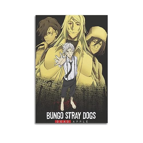 JEAM Bungo Stray Dogs Ästhetische Bilder, individuelles Raumdekor, Schlafsaal, Wanddekoration, Kunstposter, Albumcover, Bild, Dekor-Poster, 30 x 45 cm, ungerahmt von JEAM