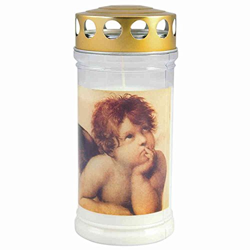 Gedenkkerze 170x75mm M3 ENGEL RAPHAEL, 4Tage von JEKA