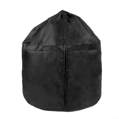 Frostschutztasche mit Reißverschluss und Kordelzug, verstärktes Aluminiumfolienfutter, wiederverwendbar, 27 5 x 25 5 (schwarz) von JINSBON