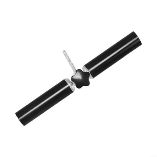 Hochwertiger Y-Stecker aus Aluminiumlegierung, Haltbarkeit und Tragbarkeit kombiniert (schwarz) von JINSBON