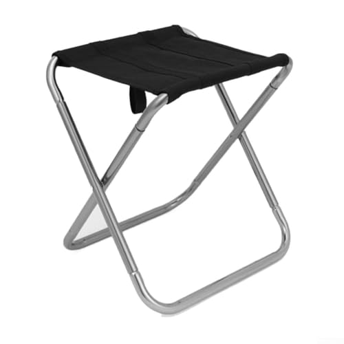 JINSBON Klappbarer Outdoor-Stuhl, leicht und platzsparend für Camping und Angeln (grau) von JINSBON